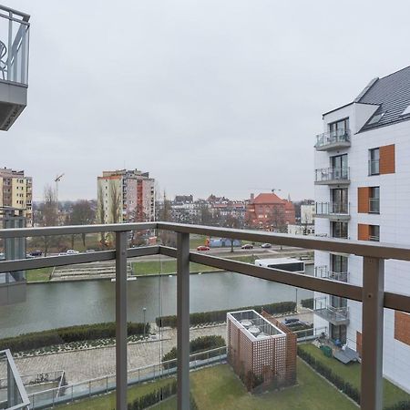 Apartament Z Widokiem Na Rzeke Gdansk Stare Miasto Esterno foto